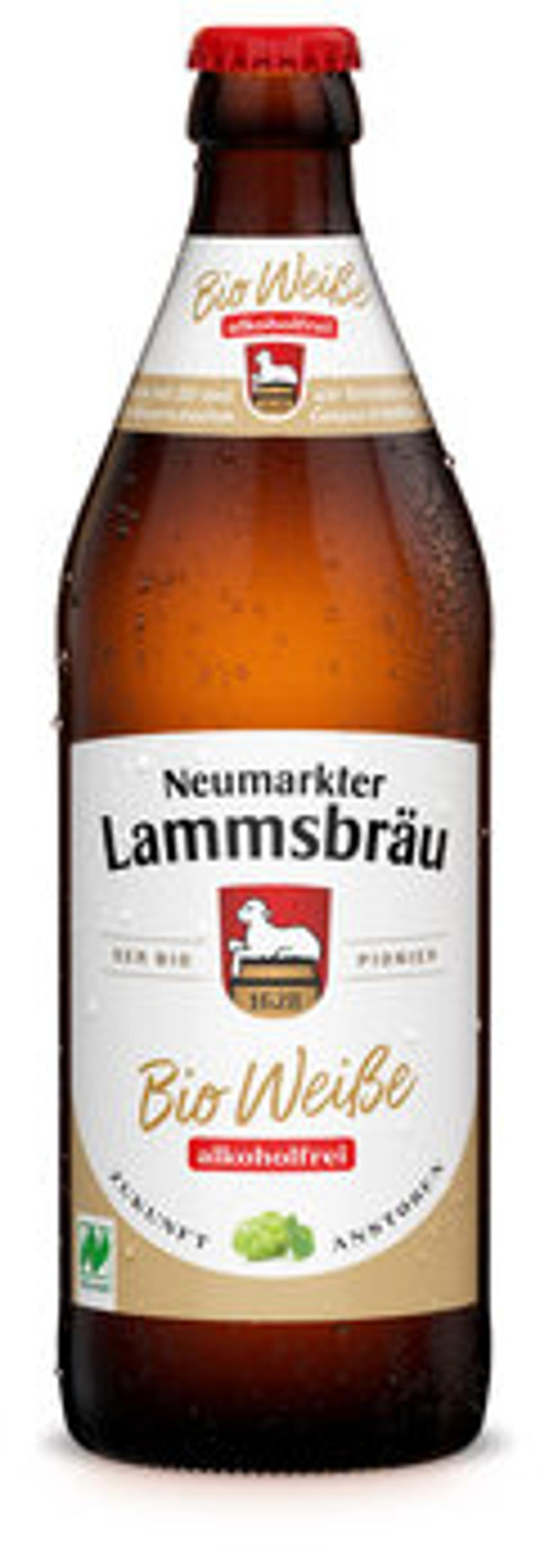 Produktfoto zu Kiste Lammsbräu Weisse Alkoholfrei (10 x 0,5l)