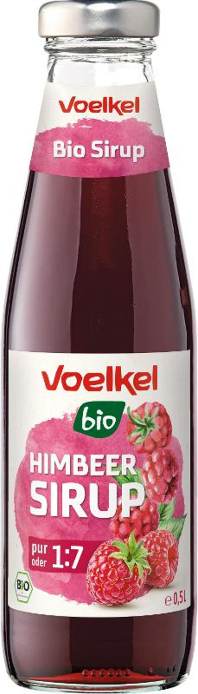 Produktfoto zu BioSirup Himbeere (0,5l)