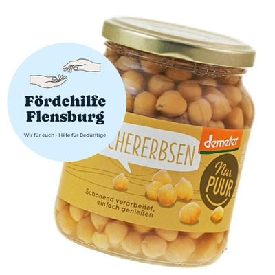 Produktfoto zu Spende: Kichererbsen im Glas