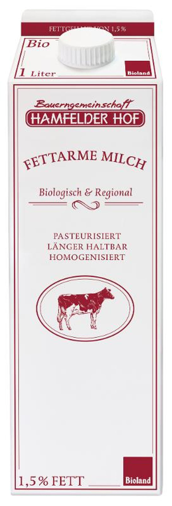 Produktfoto zu Milch 1,5% fettarm längerfrisch