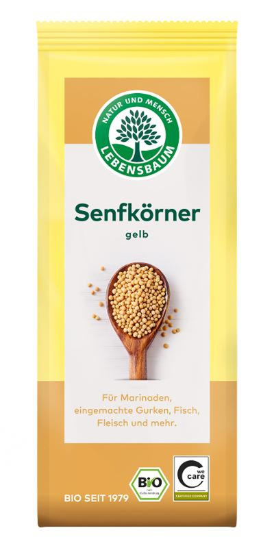 Produktfoto zu Senfkörner, gelb 80g