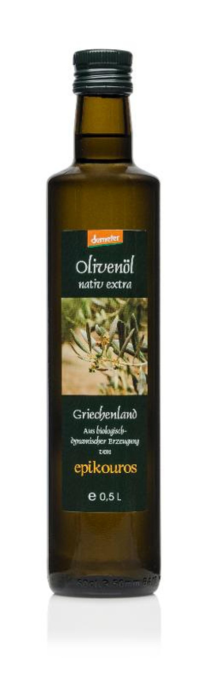 Produktfoto zu Griechisches Olivenöl extra nativ Kalamata Epikouros 500ml