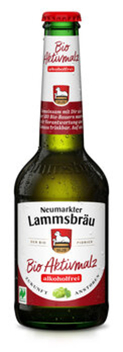 Produktfoto zu Kiste Lammsbräu Aktivmalz (10 x 0,33l)