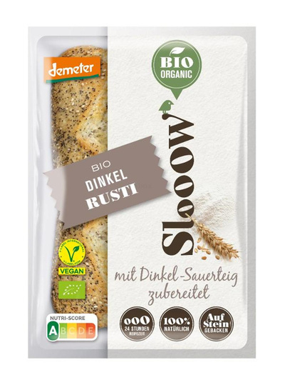 Produktfoto zu Dinkel Rusti Brötchen (4er Beutel Aufbackbrötchen)