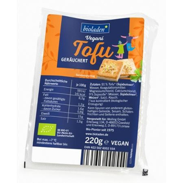 Produktfoto zu b* Tofu geräuchert 220g