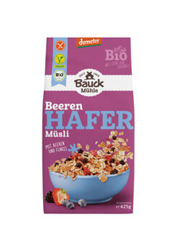 Produktfoto zu Hafermüsli Beeren (glutenfrei)