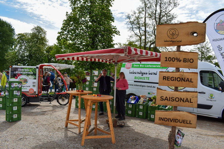 Unser Marktstand in Gottorf