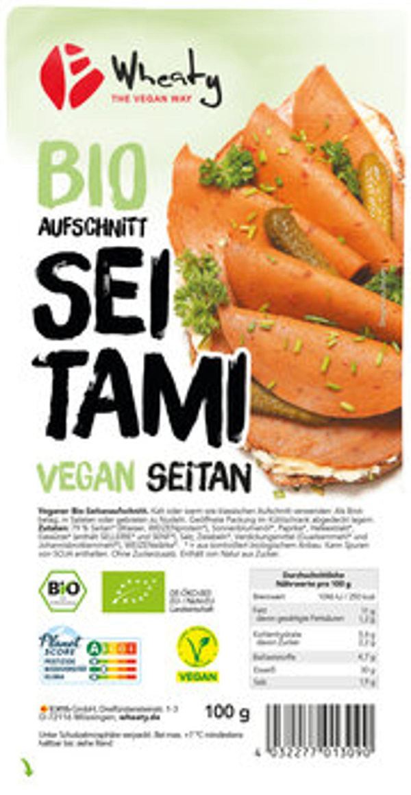 Produktfoto zu Wheaty Aufschnitt Seitami (vegan)