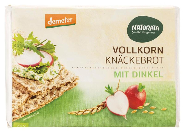 Produktfoto zu Vollkorn Knäckebrot mit Dinkel