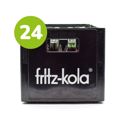 Produktfoto zu Fritz-Kola Bio Kiste (24 x 0,33l)