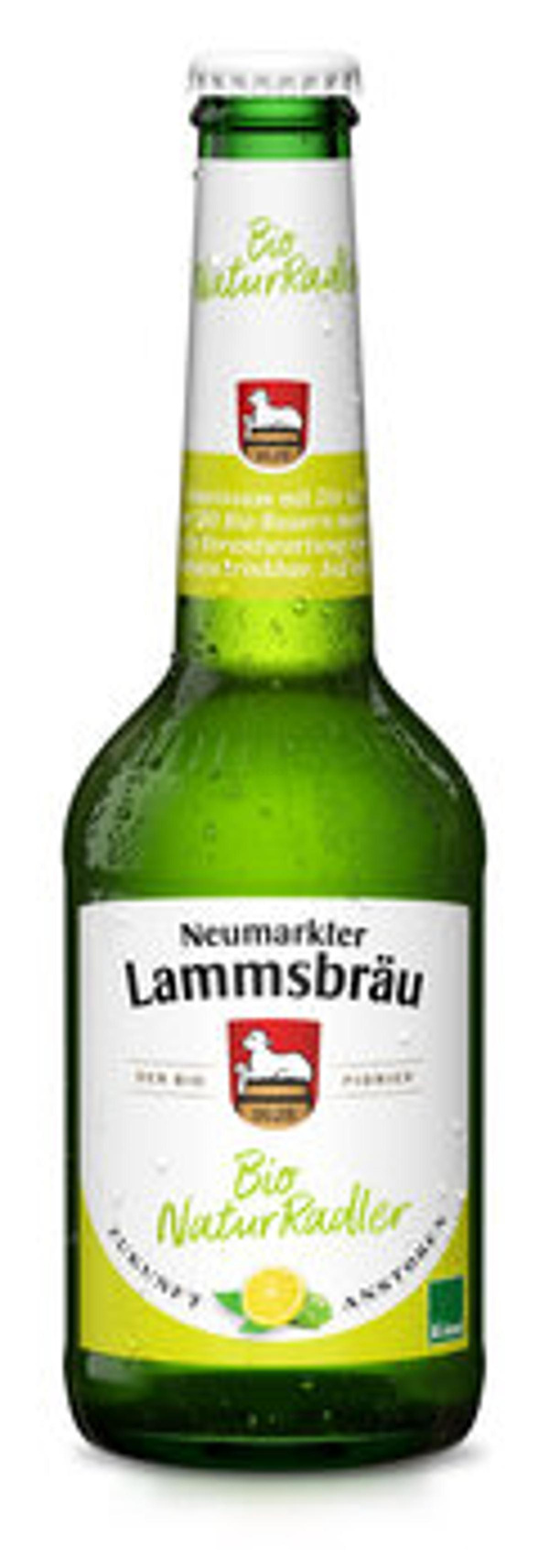 Produktfoto zu Kiste Lammsbräu NaturRadler (10 x 0,33l)