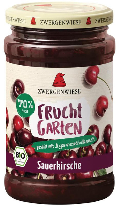 Produktfoto zu Sauerkirsch Fruchtgarten 225g