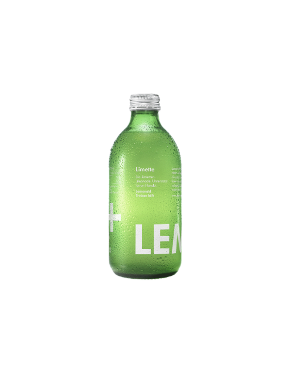 Produktfoto zu Lemonaid Limette Limonade 0,33l (fairtrade & vegan)